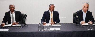 The signing of a Memorandum of Understanding (MoU) between South African Medical Research Council (SAMRC), the Department of Science, Technology and Innovation (DSTI) and MGI Tech,to launch the 110K Human Genome Program in South Africa.