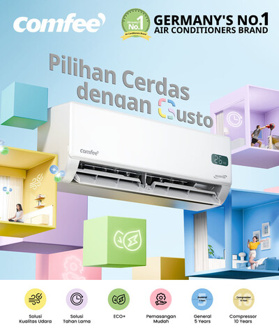Comfee introduces the Gusto inverter air conditioner for dynamic lifestyles and gaming-friendly environments