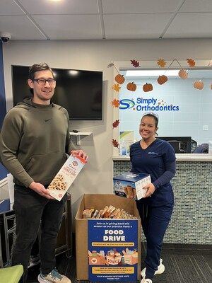 Simply Dental Management Hosts Multi-Practice Food Drive to Help Local Food Banks and Those Affected by SNAP Reduction