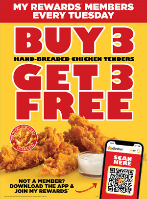 Hardee's to Host "Tender Bender Lock-In" Featuring Streamer Duke Dennis and Banana Ball Players for Epic Night of Chicken and Challenges