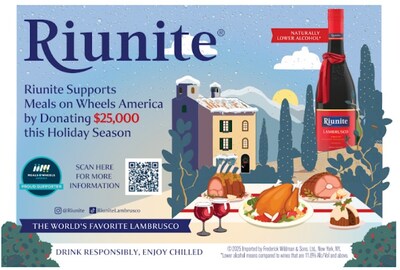 Riunite Partners with Meals on Wheels America through Riunite & Give Campaign Riunite Partners with Meals on Wheels America through Riunite & Give Campaign