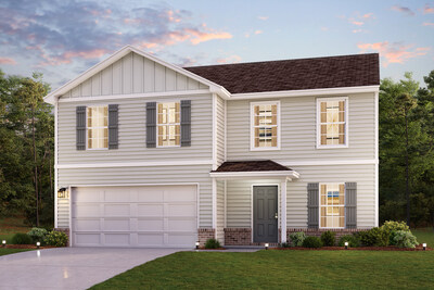 Essex Plan Rendering | New Homes in Tabor City, NC | Cottonwood Place by Century Complete