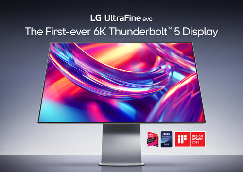 The world’s first 6K monitor with Thunderbolt™ 5 connectivity, UltraFine evo 6K