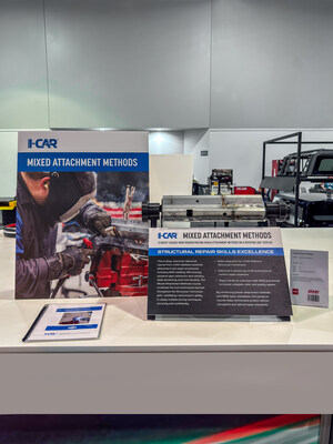 I-CAR's Mixed Attachment Methods Course Wins Media Choice Award at SEMA 2025