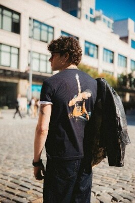 The Hard Rock x Bruce Springsteen limited-edition collection features t-shirts, a button-up collared shirt, and more, perfect for gifting the Springsteen fan in your life this holiday season.