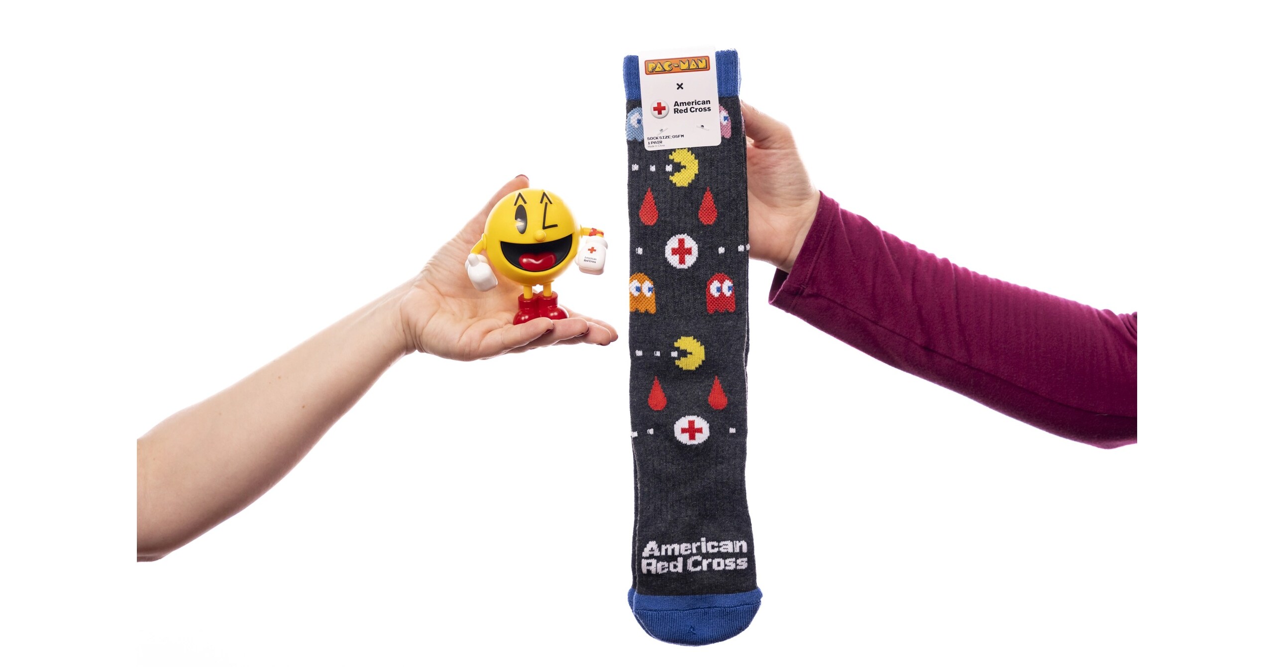 Make an impact to help save lives! Red Cross teams up with PAC-MAN to boost holiday blood donations