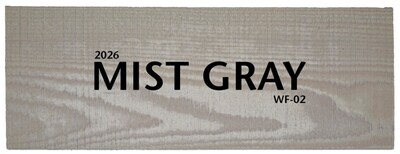 Sansin's 2026 Color of the Year - WoodForce Mist Gray WF-02