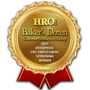 CIChecked Earns 7th Place in the HRO Today's 2025 Baker's Dozen Employment Screening List