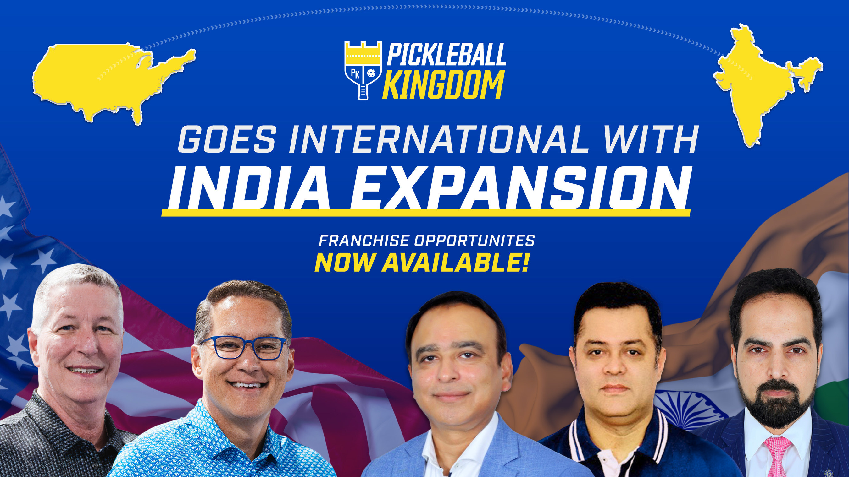 Pickleball Kingdom Goes International with India Expansion