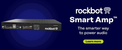Rockbot Introduces the Rockbot Smart Amp -- the First All-in-One Media Player and Amplifier, Setting a New, Smarter Standard in A/V Solutions for Businesses