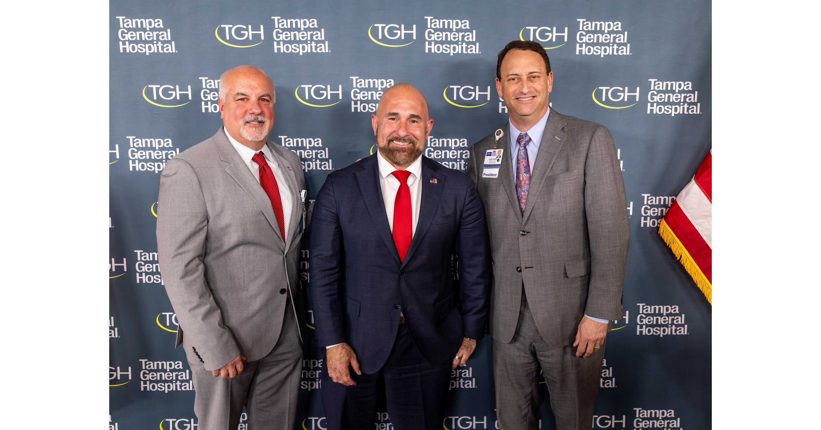 Tampa General Hospital Celebrates American Veterans With Special Visit From Lieutenant Governor Jay Collins, Decorated Army Special Forces Combat Veteran and Green Beret