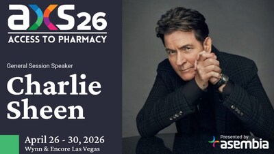 Asembia Announces Charlie Sheen as General Session Speaker for the 2026 Annual Specialty Pharmacy Summit