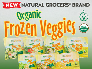Natural Grocers® Expands House Brand With 10 New Varieties of Organic Frozen Vegetables