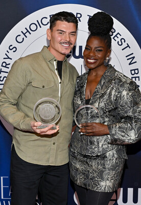 Mario Dedivanovic and Danessa Myricks at the 2025 CEW Beauty Awards.