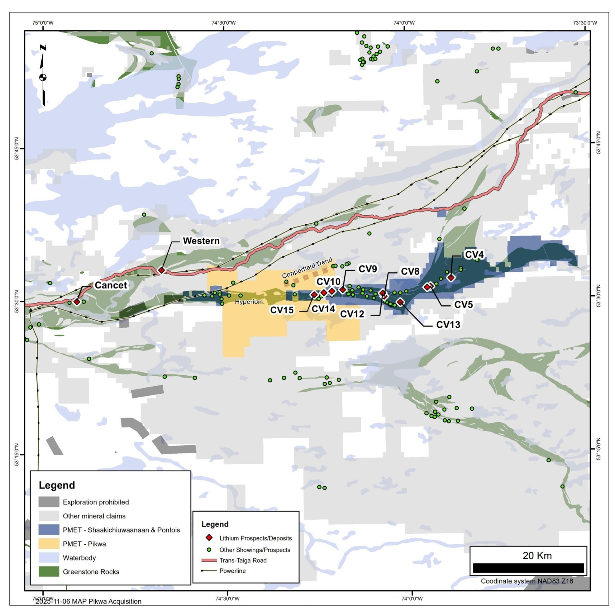 PMET Resources to Expand Land Position in James Bay Region