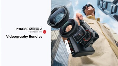 Built by Creators, for Creators: Insta360 Introduces Four New Premium Videography Bundles