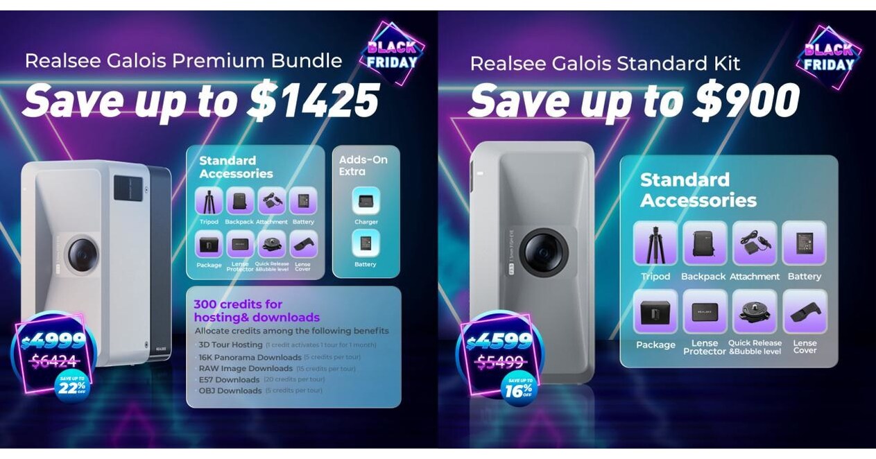 Realsee Launches Massive Black Friday Deals on Galois Series