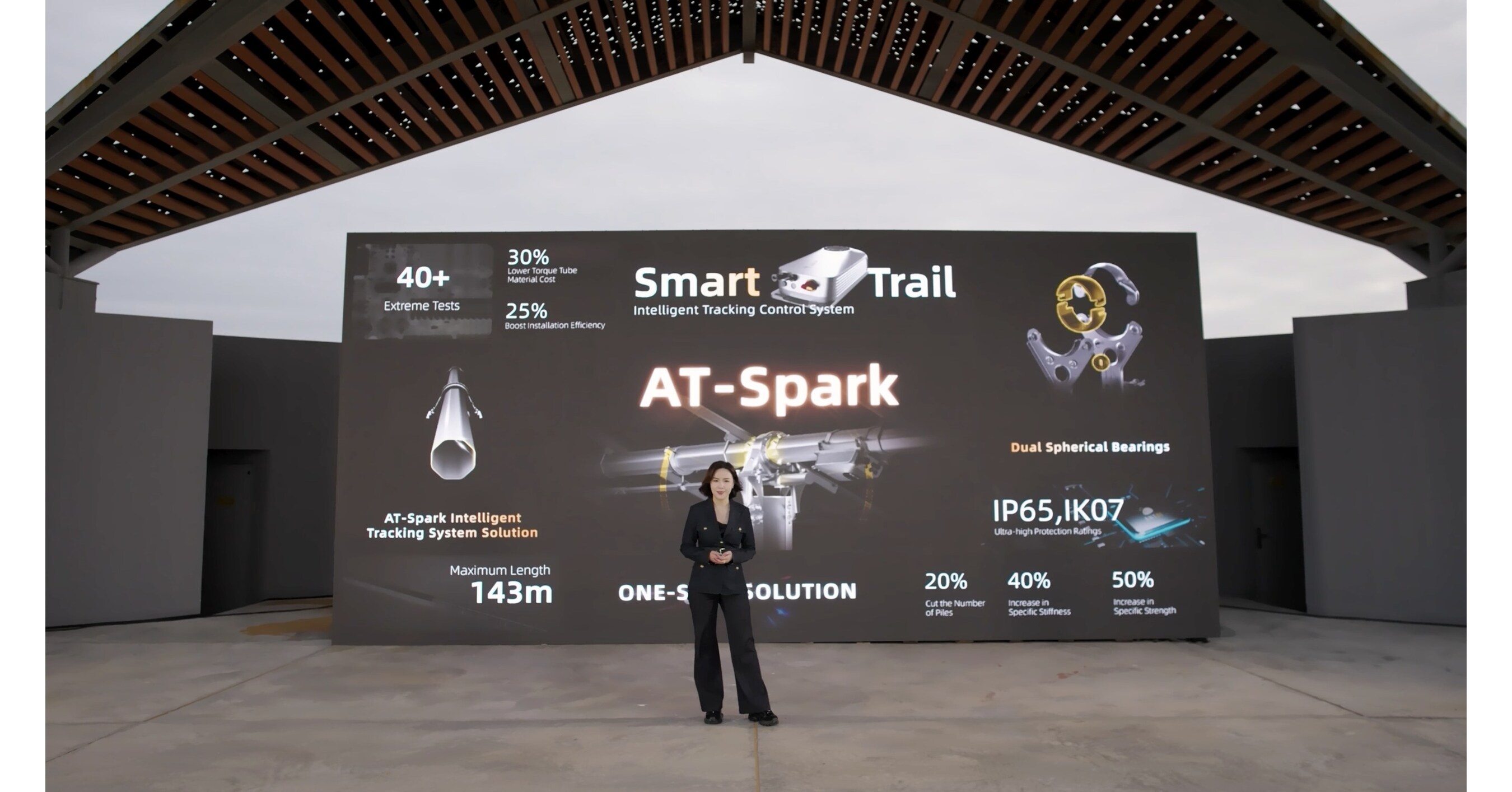 The Ultimate Solution for Utility-Scale Solar Plants: Antaisolar Launches Next-Generation Intelligent Tracking System AT-Spark