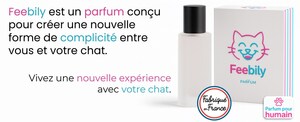 Feebily : le premier parfum créé pour rapprocher les humains et les chats