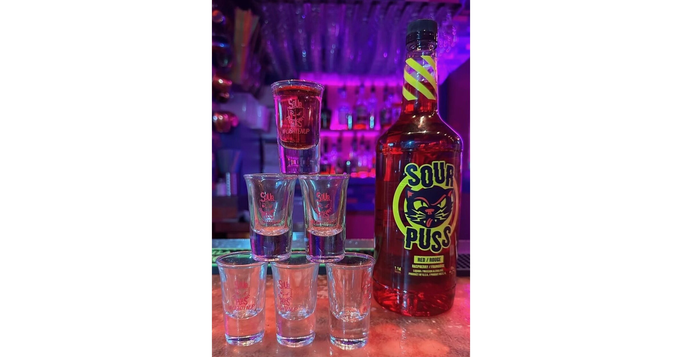 Sour Puss Now Made in Canada The iconic flavored liqueur