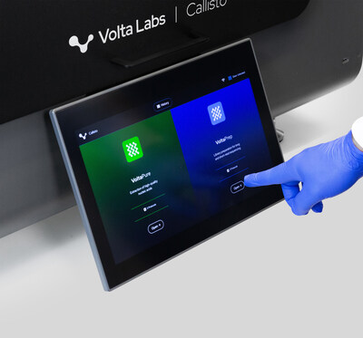 A user easily selecting their app of choice for Callisto to run A user easily selecting their app of choice for Callisto to run