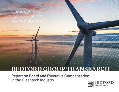 Report on Board and Executive Compensation in the Cleantech Industry 2025 (CNW Group/Bedford Group/TRANSEARCH)
