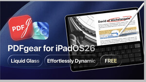 PDFgear for iPad Brings Liquid Glass Design and Truly Free PDF Editing to Everyone