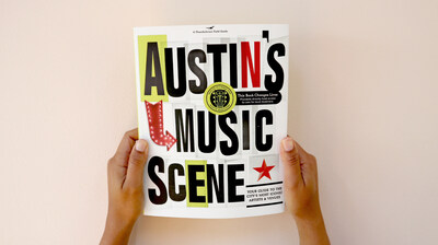 "Austin's Music Scene: Your Guide to the City's Most Iconic Artists & Venues" is the perfect gift for the music lover in your family. Featuring 160+ artist profiles across seven genres, landmark venues, can't-miss festivals and much more, the book is a love letter to the scene today, with half of all proceeds benefiting the Health Alliance for Austin Musicians.