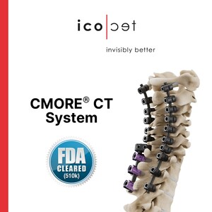 icotec reçoit l'autorisation de la FDA pour le système CMORE® CT, étendant sa technologie BlackArmor® composite carbone/PEEK à la colonne cervico-thoracique postérieure
