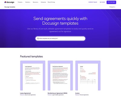 Docusign Template Gallery Docusign Template Gallery
