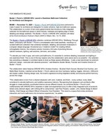 Buster + Punch x GROHE SPA: Launch a Seamless Bathroom Collection for Architects and Designers