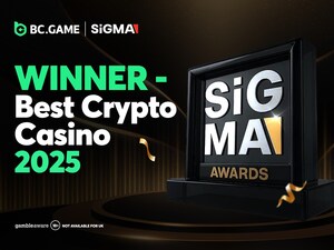 BC.GAME wins "Best Crypto Casino" at SiGMA Central Europe Awards 2025