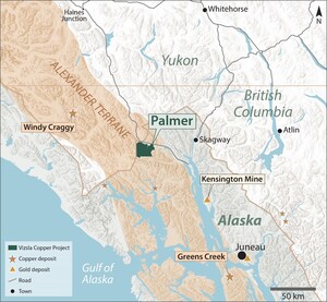 VIZSLA COPPER ANNOUNCES THE ACQUISITION OF THE PALMER CRITICAL MINERALS VMS PROJECT IN ALASKA AND UP TO $25 MILLION NON-BROKERED PRIVATE PLACEMENT