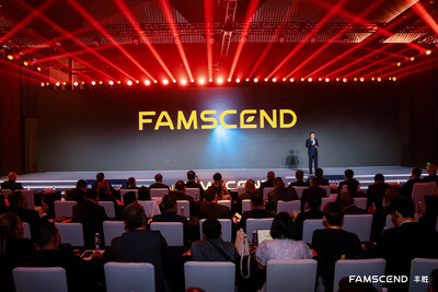 Scenes of FAMSCEND’s global launch ceremony (PRNewsfoto/FAMSCEND)