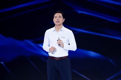 Robin Li, Co-founder and CEO of Baidu, speaks at the company’s annual flagship event, Baidu World 2025.