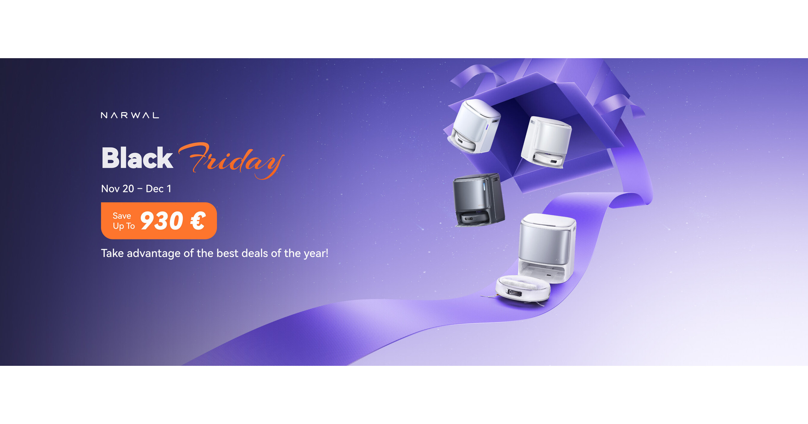 Narwals Black Friday: Dont Wait for the Future -- Clean with It