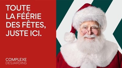 Le vrai père Noël de retour au Complexe Desjardins