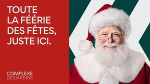 Le vrai père Noël de retour au Complexe Desjardins