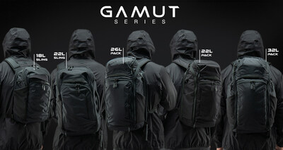 The new Vertx Gamut Series Lineup features five bags: 18 and 22L slings, and 22, 26 and 32L packs. The new Vertx Gamut Series Lineup features five bags: 18 and 22L slings, and 22, 26 and 32L packs.