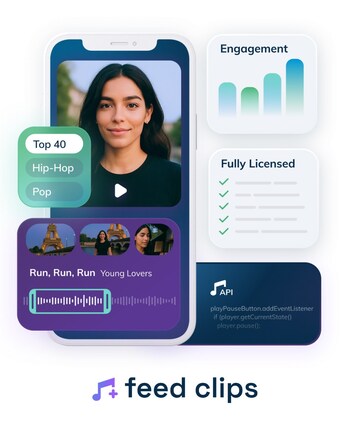 Feed Clips Music API for song clips with licensing and curation from Feed.fm