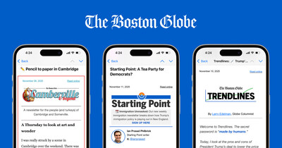 The Boston Globe Newsletters: Camberville & beyond, Starting Point, Trendlines The Boston Globe Newsletters: Camberville & beyond, Starting Point, Trendlines