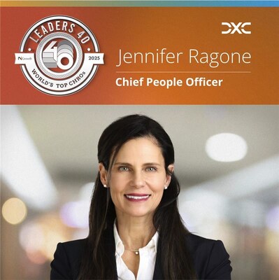 DXC’s Jennifer Ragone Recognized with the 2025 N2Growth Leaders40 Top CHRO Award (CNW Group/DXC Technology Company)