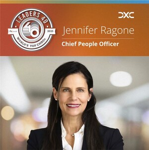 DXC's Jennifer Ragone Recognized with the 2025 N2Growth Leaders40 Top CHRO Award