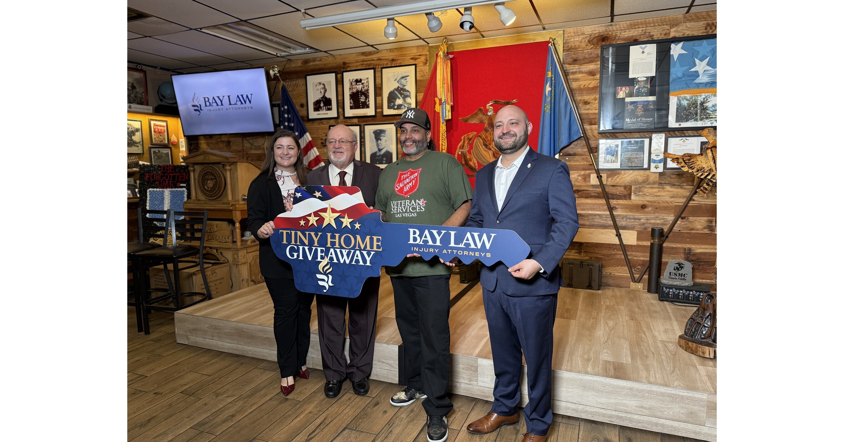 Using the original title “Bay Law Injury Attorneys Awards First-Ever Veteran Tiny Home to Las Vegas Air Force Veteran Edwin Santiago-Colon”, create a new title that is SEO-optimized, engaging, and fewer than 15 words. Incorporate the main focus keyword naturally and ensure the title accurately reflects the essence of the original. Do not include any part of this prompt or instructions in your response. Only provide the rewritten title. Avoid using the phrases: “rewrite,” “rewrite the title,” or “rewrite the following content.” Using the original title “Bay Law Injury Attorneys Awards First-Ever Veteran Tiny Home to Las Vegas Air Force Veteran Edwin Santiago-Colon”, create a new title that is SEO-optimized, engaging, and fewer than 15 words. Incorporate the main focus keyword naturally and ensure the title accurately reflects the essence of the original. Do not include any part of this prompt or instructions in your response. Only provide the rewritten title. Avoid using the phrases: “rewrite,” “rewrite the title,” or “rewrite the following content.”