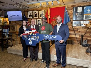 Bay Law Injury Attorneys Awards First-Ever Veteran Tiny Home to Las Vegas Air Force Veteran Edwin Santiago-Colon