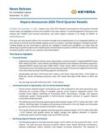 Keyera Announces 2025 Third Quarter Results (CNW Group/Keyera Corp.)