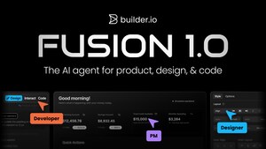 Builder.io Launches Fusion 1.0 -- the First AI Agent for Product, Design, and Code