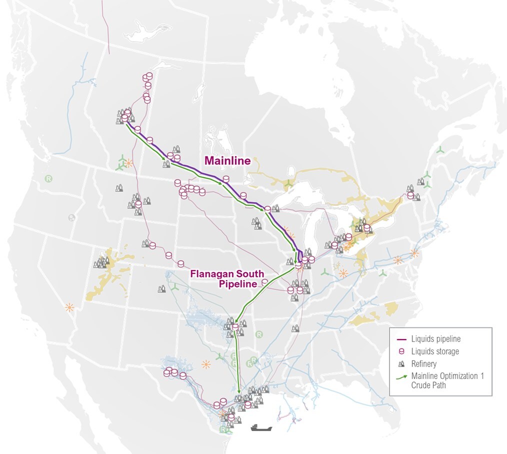 Enbridge Adding Canadian Egress to Key U.S. Refining Markets, Enhancing North American Energy Security