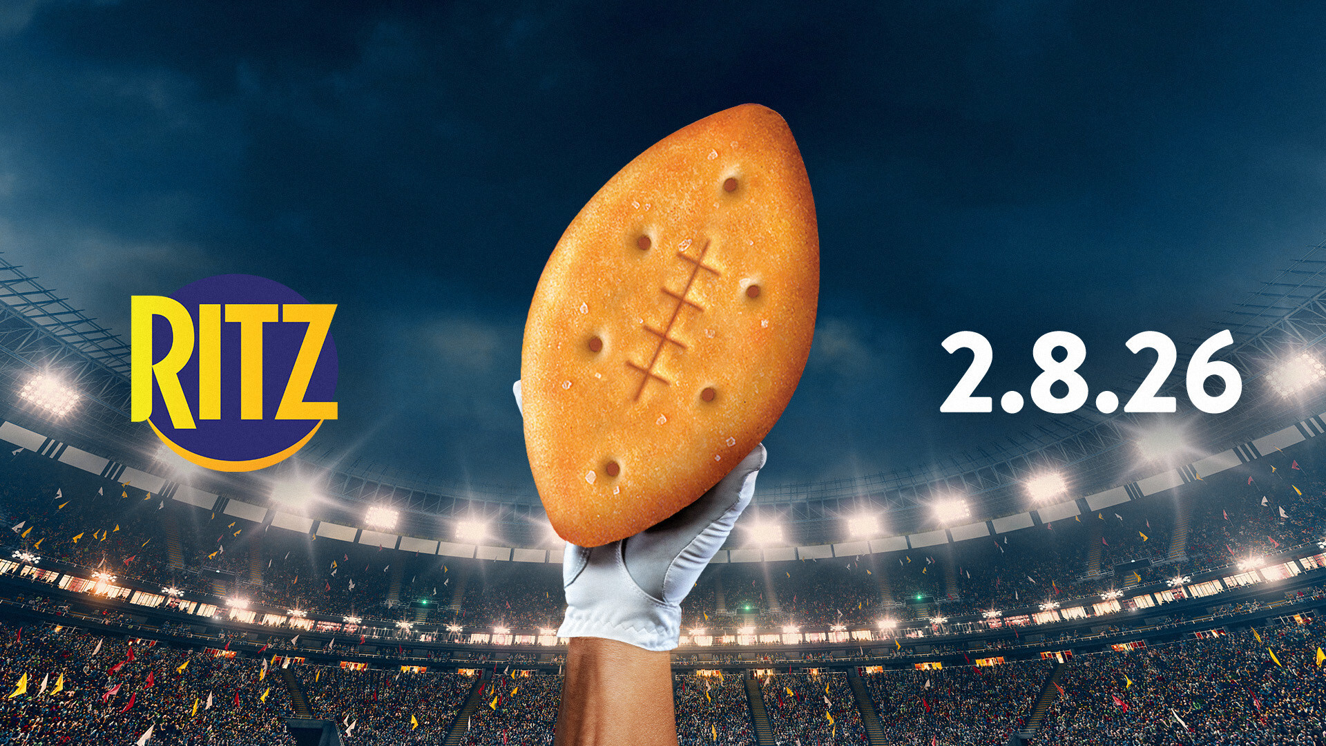 THE RITZ® BRAND CONFIRMS A SALTY BIG GAME RETURN IN 2026