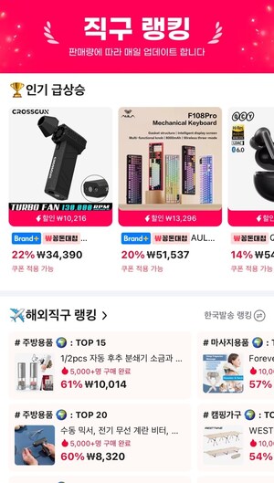 알리익스프레스 11.11 광군제, 해외직구 인기 속 홈 라이프•셀프케어 카테고리 판매 강세